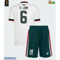 Mexico Erik Lira #6 Bortedraktsett Barn VM 2026 Kortermet (+ Korte bukser)